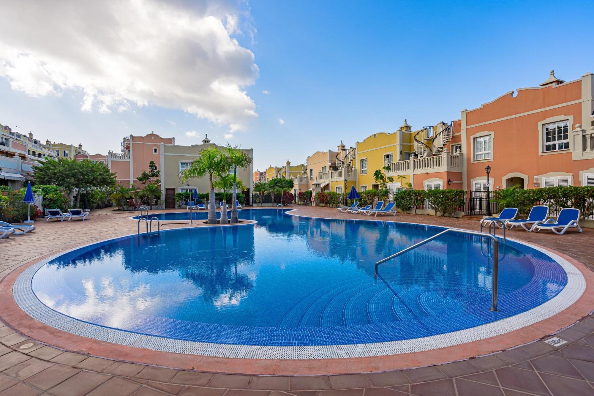 Paraiso Palm Mar Beautiful & Bright Renovated Apartment With Air Conditioning Exterior photo
