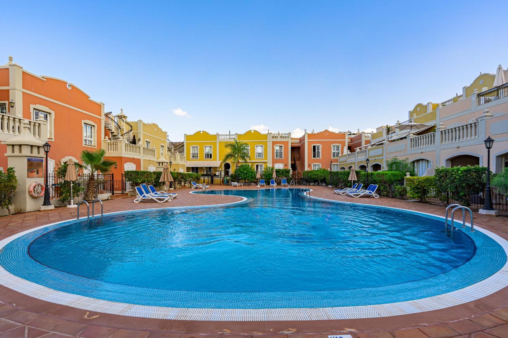 Paraiso Palm Mar Beautiful & Bright Renovated Apartment With Air Conditioning Exterior photo